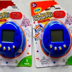 Blue Digital Pet Game Set 2
